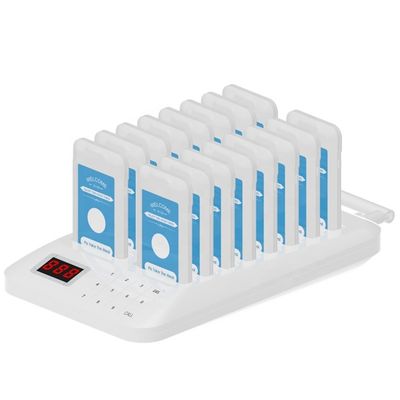 Καλή τιμή. 300mAh μπαταρία λιθίου ασύρματος δονητικός σερβιτόρος σύστημα κλήσης εφαρμογή μπουφέ χρώμα κρασί κόκκινος σερβιτόρος με μαύρη βάση σε απευθείας σύνδεση