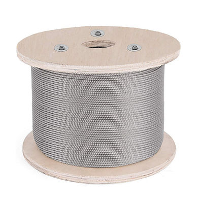 Καλή τιμή. 6mm Stainless 304 καλώδιο 316 304 Stainless Steel SS καλώδιο για μπαλουστάρα καλωδιακό κατάστρωμα σιδηροτροχιές Άλλες υπηρεσίες επεξεργασίας προσφέρονται σε απευθείας σύνδεση