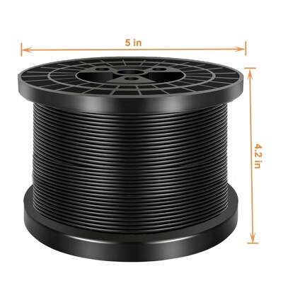Καλή τιμή. PVC Coated Carbon Steel Wire Rope with 7x7 / 7x19 Κατασκευή για Βιομηχανικές Εφαρμογές online