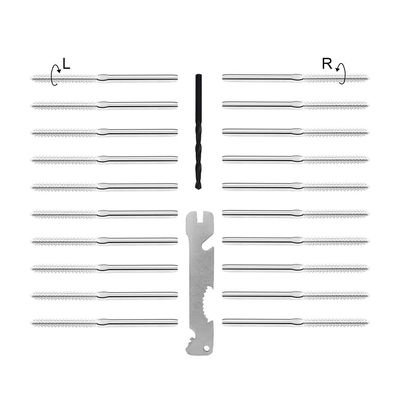 Καλή τιμή. 316 Ατσάλινο υλικό για κάλυψη καλωδίων με καλώδια 3/16 ιντσών Αδιάβροχο και αντιτρίχωτο Swage Lag Stud για έργα DIY Deck σε απευθείας σύνδεση