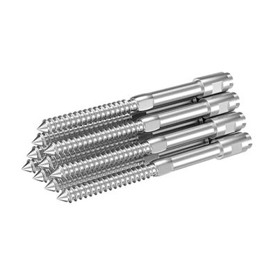 Καλή τιμή. Κίτ σιδηροτροχιάς από ανοξείδωτο χάλυβα χωρίς πτώση για εύκολη εγκατάσταση σε ξύλινες στήλες σε απευθείας σύνδεση