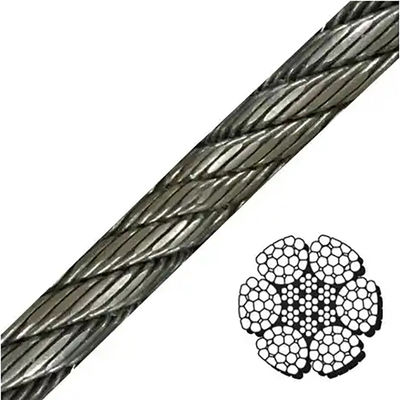 Καλή τιμή. 35*k7 32mm High Strength Galvanized Steel Wire Rope for Oil & Gas Hoist and Crane Applications σε απευθείας σύνδεση