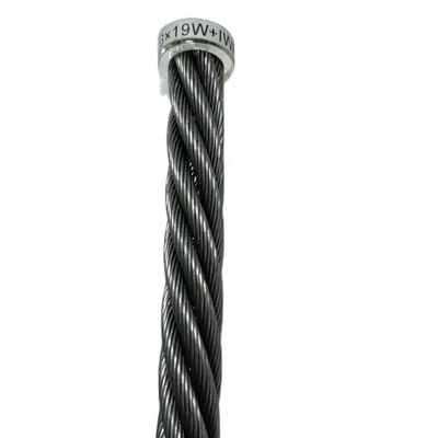 Καλή τιμή. 6x19W+FC Fiber Core Ungalvanized Steel Wire Rope με ελαστικότητα 1570-1960MPa για εφαρμογές βαριάς χρήσης σε απευθείας σύνδεση