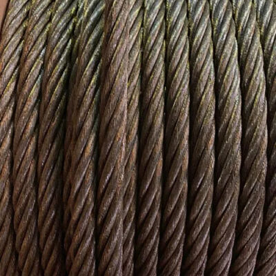 Καλή τιμή. Ατσάλινο σύρμα 6x19 Ευέλικτη διάμετρος 3/16' Ατσάλινο σύρμα για πλοίο ναυπηγικής μηχανικής Ζυγισμένο σε απευθείας σύνδεση