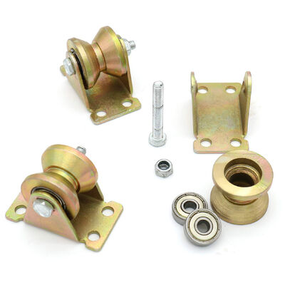 Καλή τιμή. Μεγάλη ποιότητα High V-Groove Sliding Gate Roller Garage Door Νάιλον Rollers Wheel σε απευθείας σύνδεση