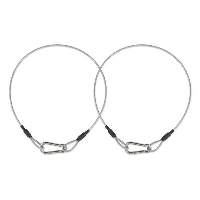 Καλή τιμή. Σχοινί σχοινί από ανοξείδωτο χάλυβα Σχοινί ασφαλείας Σχοινί καλωδίου με κλειδαριά καραμπίνερ σε απευθείας σύνδεση