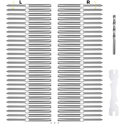 Καλή τιμή. Σχοινί από ανοξείδωτο χάλυβα Swage 3/16 