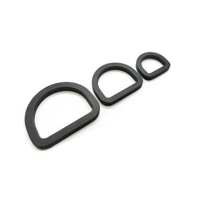 Καλή τιμή. D-ring in alluminio per borsa, D-ring piatto per cinghie e cinghie di fissaggio σε απευθείας σύνδεση