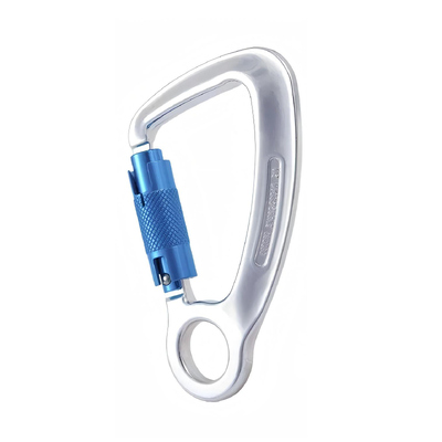 Καλή τιμή. 23kN Αλουμινίου Carabiner Captive Eye Steel Triple Action Twist Lock Carabiner σε απευθείας σύνδεση