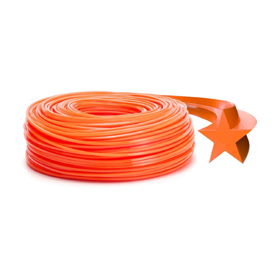 Αστέρι String Trimmer Line Heavy Duty Commercial Grade Nylon Weed Eater String υψηλής απόδοσης σχήμα άστρου για καθαρή κοπή